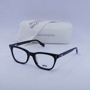 McQ by Alexander McQueen MQ0379O 001 Square Eyeglasses 50mm – Black